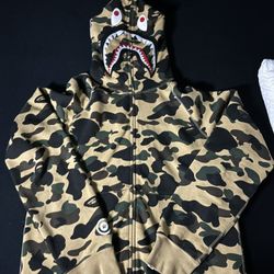 Bape Full Zip Shark Hoodie