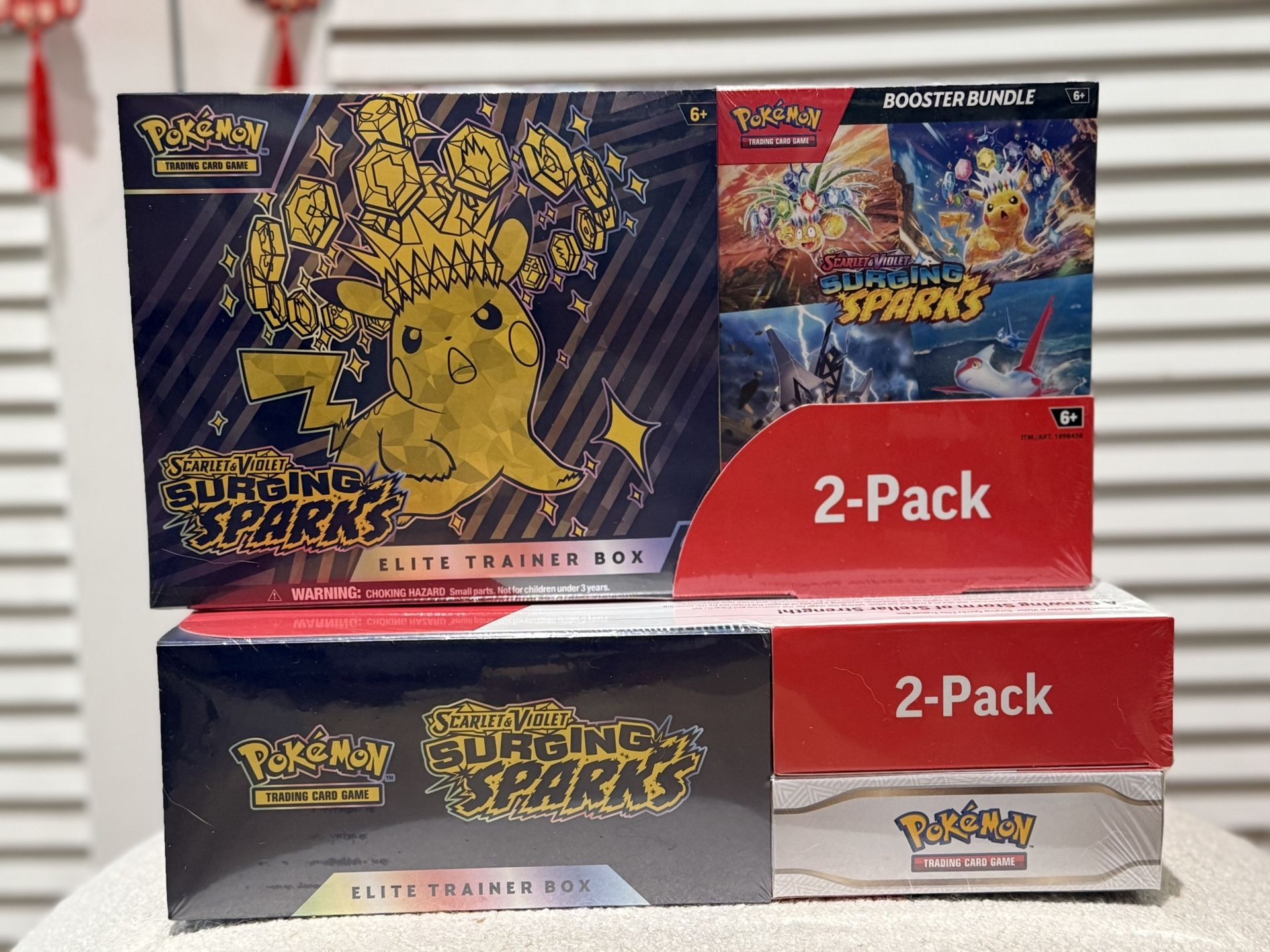 Pokemon TCG Surging Sparks Bundles **NEW SEALED!**