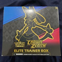 Pokémon Crown Zenith Etb Sealed
