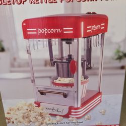New Popcorn Machine Box Never Opened 