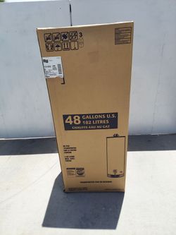 New 50 Gallon water heater high recovery