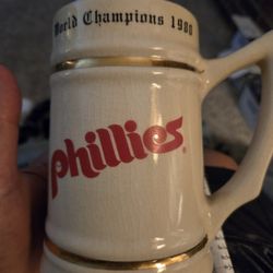 1980 Phillies World Champion Beer Stein