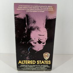 Altered States (VHS, 1993) William Hurt Blair Brown Warner Home Video Wb