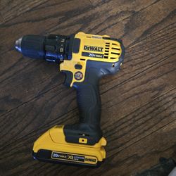 DEWALT 20 V Cordless Drill, Tool & Battery Only- Pre-owned 