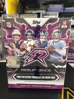 Topps NFL Resurgence newly released MEGA Box