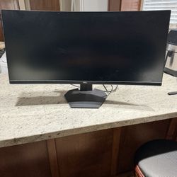 Dell curved monitor 34 in