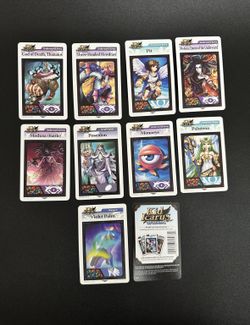 Kid Icarus Uprising AR Cards For Nintendo 3DS - Lot Of 10