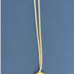 Twenty Dollar 1776 Bicentennial Replica coin  Medallion Necklace 24" Chain