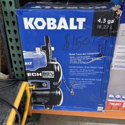 Kobalt Air Compressor 4.3 Gal