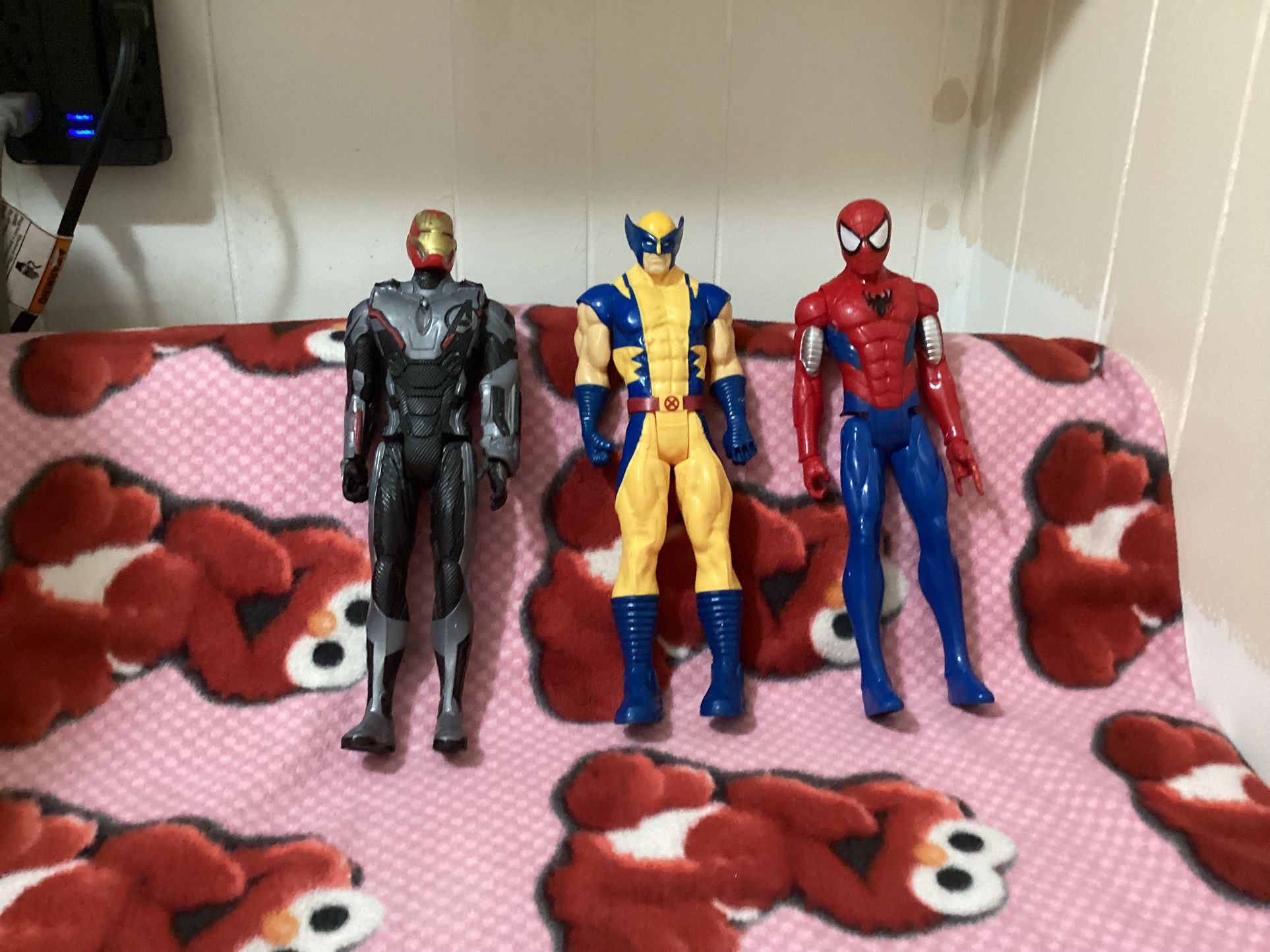 Lot Of Action Figures Total Of 10