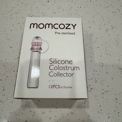 Momcozy Colostrum Collector Reusable Breast Milk Collector with Storage Case and Cotton Wipe