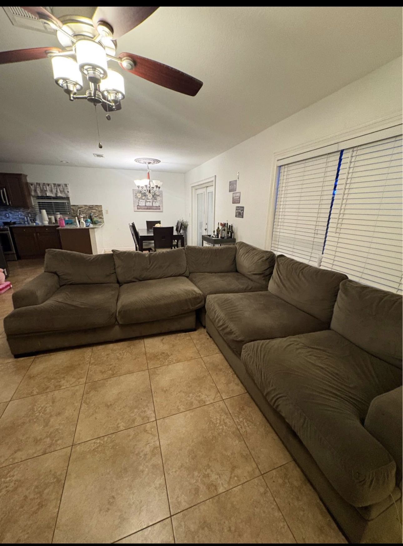 L Shape Sofa (serious inquiries only)