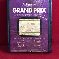 Grand Prix For Atari 2600