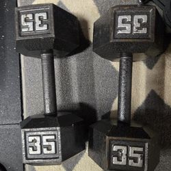 Dumbells 35s And 90s