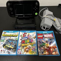 Wii U Console Bundle w/games 