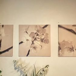 3 piece square canvas