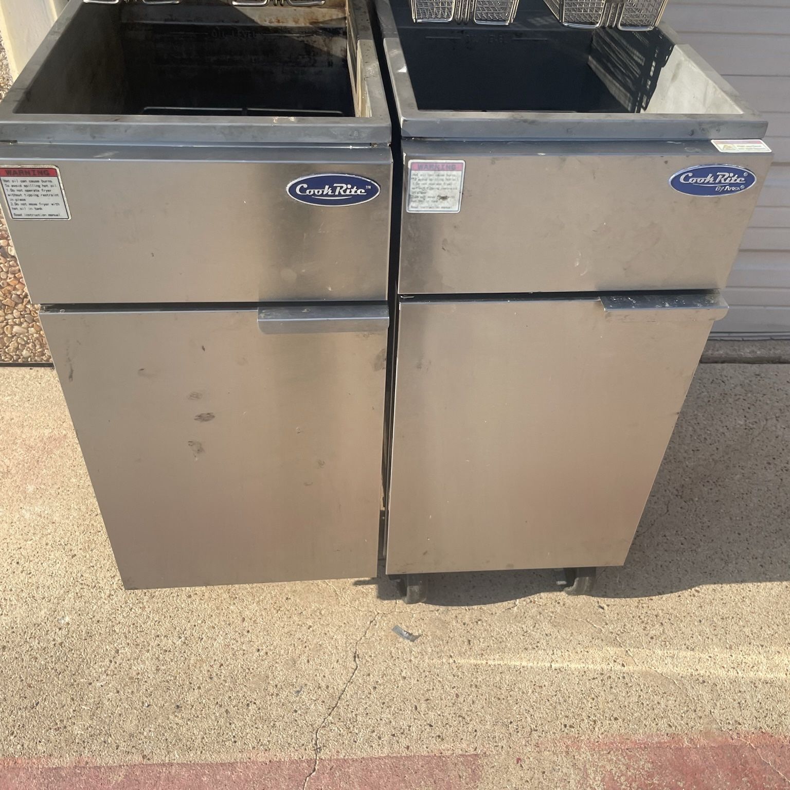 2- Fryers - Used