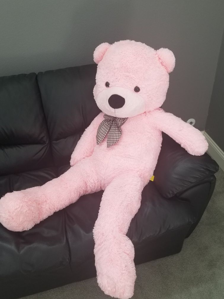 Large Pink Teddy Bear
