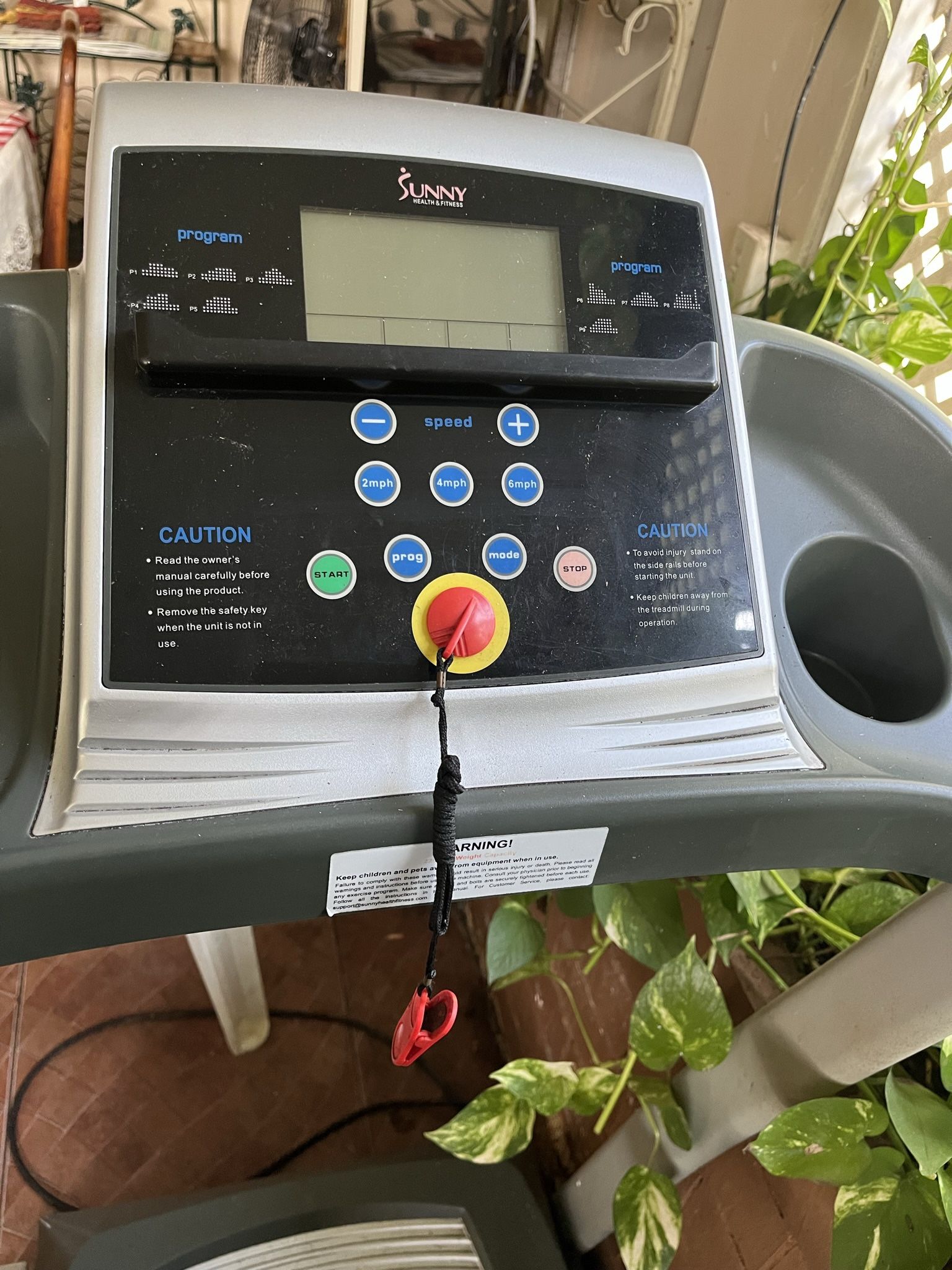 Sunny motorized Treadmill
