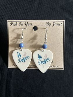 Dodgers Earrings