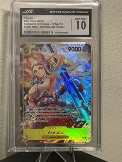 YAMATO ALT ART OP04 CGC GEM MINT 10