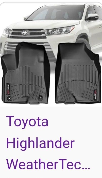 Weathertech For Toyota HIGHLANDER