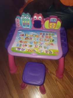 Vtech explore and write activity table