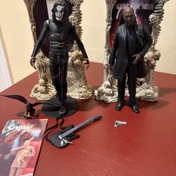 The Crow And Shaft McFarlane Movie Maniacs 