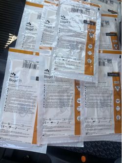 Lot Of 16 Biogel  PI Synthetic Polyisoprene Surgical Gloves Size 5 1/2 see Dates