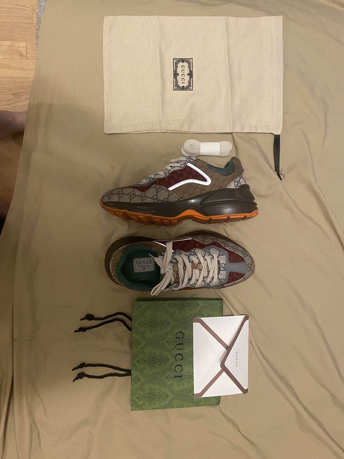 Men’s Gucci Brand And Off-Whites Brand Shoes 10/5