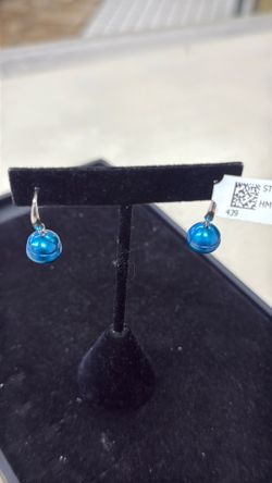 Silver earrings