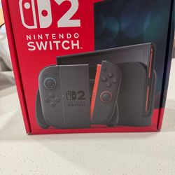 Brand New Nintendo Switch 2 (Sealed) + Memory Card
