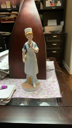 Lefton China Nurse Figurine 