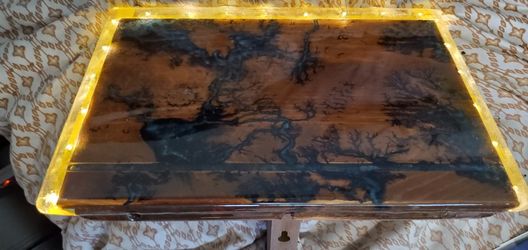 Small Shelf With Lights, Only One Of A Kind