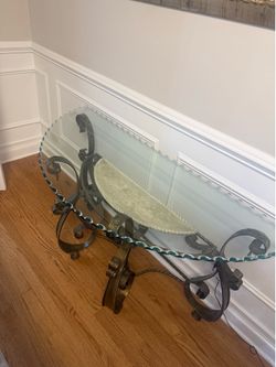Table with Glass Top