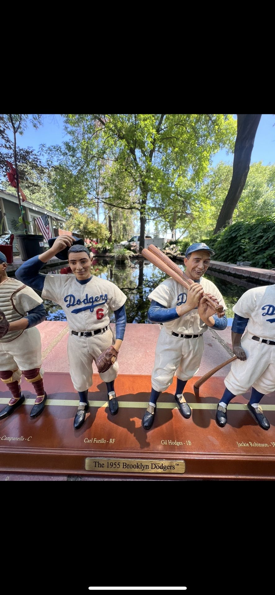 Lot Detail - 1955 BROOKLYN DODGERS DANBURY MINT TEAM STATUE