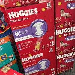 Huggies Diapers Size 3 Count 174 $51.99