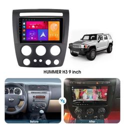 For Hummer H3 2005-2010 Apple Carplay Car Stereo Android Auto GPS Radio Navi BT
