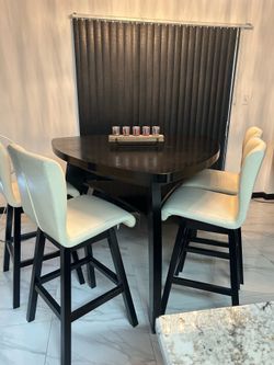 Triangular Dining Table- HIGH TABLE asking $450