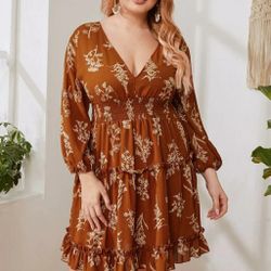 Bohemian Summer Dress - Plus size 2xl