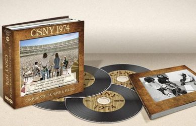 Crosby, Stills, Nash & Young CSNY 1974 Blu-Ray Pure Audio Disc & DVD