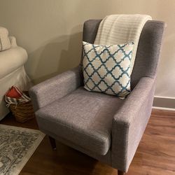 Gray Armchair