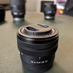 Sony 28-60mm Lense