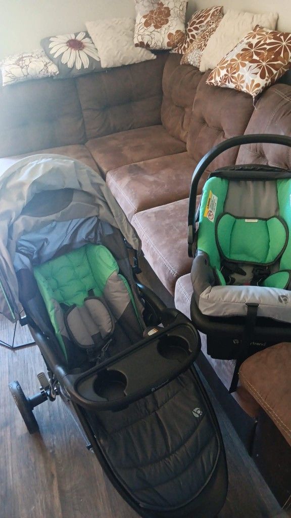 Baby Stroller And Infant Car Seat