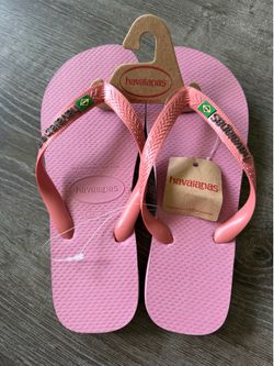 Havaianas Pink Flip Flops for women