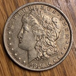 1896 Morgan Silver Dollar 
