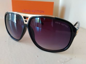Louis Vuitton Evidence Gold Designer Sunglasses