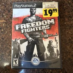 Ps2 freedom Fighters game 