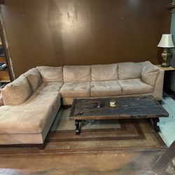 Tan 2 Piece Couch