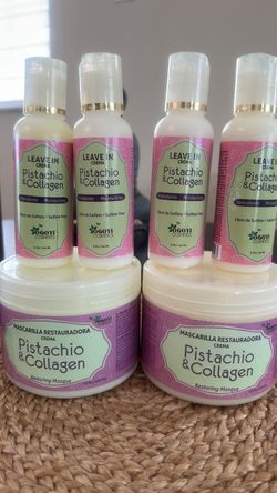Ogoyi Cosmetics Pistachio & Collagen Hair Care Set